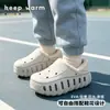 Pantuflas de Algodón para Niños Invierno Niños Niñas 26 Nuevas con Felpa Engrosada Exteriores Impermeables Cálidas Zapatos de Algodón para Bebé Cubierta de Talón