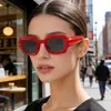 Gafas de Sol de Estilo Nuevo Casual de Moda Hip-Hop de Nicho para Espectáculos en Escenarios al Aire Libre, Gafas de Sol Versátiles Unisex