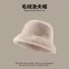 Sombrero de Pescador de Ala Ancha, Venta al por Mayor desde Fabricante, Sombrero de Cubo de Piel, Felpa, para Mujeres, Adultos, Lujo Ligero, A Prueba de Frío, Moderno, para Viajes Diarios