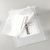 Saco com zíper de PE transparente para roupas, saco autoadesivo para armazenamento de roupas, saco de embalagem personalizável com logotipo imprimível, fabricante