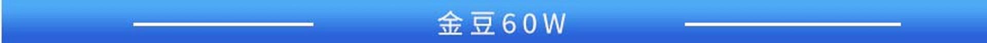 金豆 60W