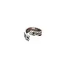 Nueva marca de moda anillo abierto de estrella de plata tailandesa 925 personalidad de hombre simple retro desgastado anillo dominante decoración de pareja