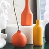 Color Morandi Estilo Nórdico Creativo ins Jarrón de Cerámica para Flores Secas Sala de Estar Arreglo Floral Adornos Decorativos Modernos Simples