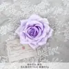 Cabeças de Flores de Rosa Artificiais, Flores de Seda para Casamento DIY, Flores Feitas à Mão, Flores Artificiais Falsas, Coroas Decorativas Atacado