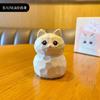 Cien Mau Estilo Original de Talla de Madera Postura de Pie Miau Miau Adornos de Muñeca de Resina Lindo Muppet Decoraciones Creativas para el Hogar y Escritorio