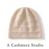 Gorro de punto jacquard calado, nuevo estilo otoño/invierno, 100% cachemira pura, cálido y protege los oídos, color liso, gorro versátil