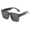 2023 Nuevas Gafas de Sol Vintage para Niños de Una Pieza ins Viento Uñas de Arroz Moda Distintiva Simple Marco Grande Gafas de Sol Cómodas