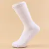 Meias Esportivas Masculinas para Corrida Meias de Basquete Meia-Calça Inverno Espessadas com Base de Toalha Absorventes de Suor Respiráveis Meias Brancas Desodorantes Masculinas