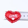 Impresión de pétalos de I LOVEYOU, corazón de melocotón, boda, decoración de boda, amor, boda, habitación, prensa, cama, flor, papel en forma de corazón