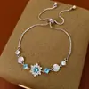 Pulseira com Pingente Borboleta de Placa de Zircônio Levemente Luxuosa de Alta Qualidade Exquisita Pulseira da Moda Nicho Versátil Feminina