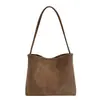 Nova Bolsa de Ombro Simples Casual Estilosa Fashionável Estilo Retrô Bolsa de Ombro Único Tendência para o Dia a Dia Bolsa de Axila