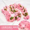 135 Cipós Artificiais de Flor de Cerejeira com 18 Flores, Feitos de Plástico e Tecido de Seda, Flores Artificiais para Decoração de Teto e Parede