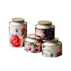 Latas selladas de té de rosa Tianhui grado alimenticio versión general latas vacías latas de empaque para té latas grandes gran capacidad latas para té