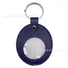 Chaveiro Medalhão Comemorativo Capa de Couro Chaveiro Armazenamento de Moeda Comemorativa 34mm Micro-insígnia Capa Protetora Capa de Moeda Comemorativa