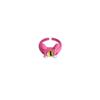Rosa ~ Anillo de Monstruo Lindo Infantil para Mujer 2023 Nuevo Anillo para Dedo Diseño de Nicho Único Anillo con Sentido