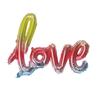 Globo de Película de Aluminio Amor Especificación Múltiple Inglés Día de San Valentín Propuesta Confesión Boda Decoración Arreglo Set de Globos para Habitación de Boda