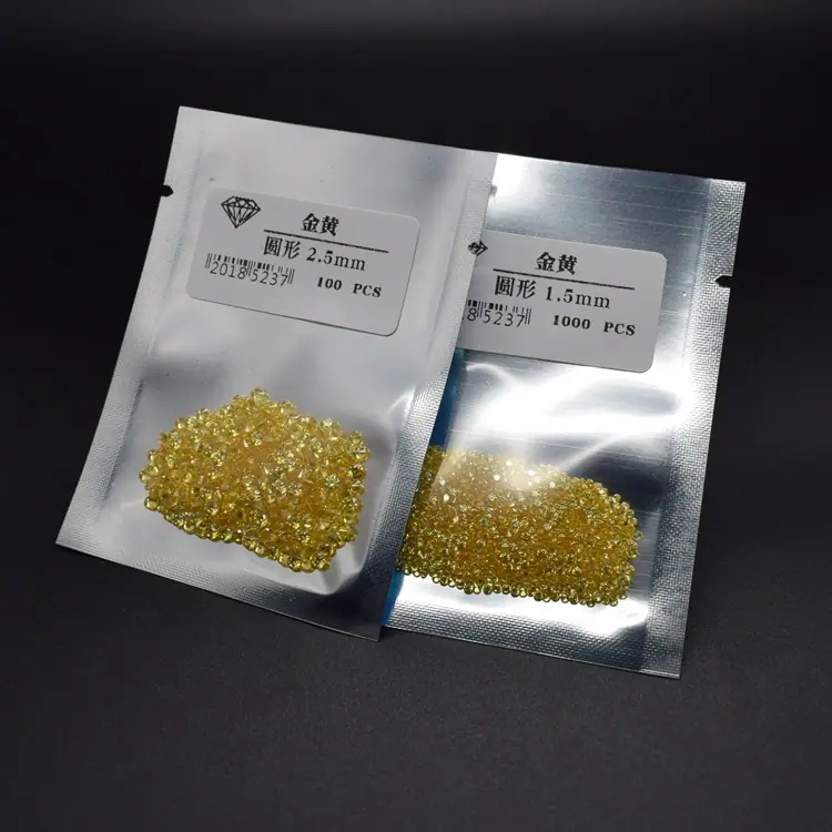 圆形金黄色小圆形
