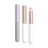 Pincel labial de punta redonda, Pincel para difuminar labial, Pincel corrector, Pincel de maquillaje suave portátil con tapa, Pincel de maquillaje, Pincel cosmético