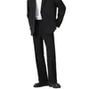 Pantalones de vestir rectos para hombre de primavera y otoño Versátiles Modernos Elegantes Casuales Largos Estilo Hong Kong Holgados Caída Pantalones de traje