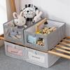 Amazon caja de almacenamiento plegable estilo japonés con ventana transparente, cajón de tela para ropa, juguetes, caja organizadora