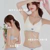 Cloud sense sem costura push up grande roupa íntima feminina confortável sem fio fino sutiã ajustável amor sutiã terno