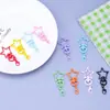Boting Llavero de Cangrejo Estrella de Cinco Puntas Pintado DIY Lindo Versátil Colgante Accesorios Venta al por Mayor