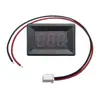 Voltímetro digital LED de 0.36 pulgadas, voltaje AC AC30-500V, universal para red de 220V/380V, medidor digital de dos hilos