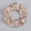 Goma de pelo elegante y con estilo transfronteriza, alta elasticidad, versátil, simple y de alta gama, de satén, para coleta alta en mujeres