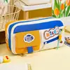 Estojo para Lápis Nova Temporada Escolar para Alunos do Ensino Fundamental Estojo Retro de 9 Camadas Grande Capacidade Estojo de Alta Qualidade