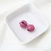 Campana Pintada Colorida de 14 mm Campana para Mascotas Accesorios para Llavero DIY Accesorios Colgantes Navideños Campana de Una Palabra