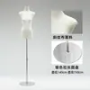 Accesorios para Tienda de Ropa Estilo Coreano Nuevo Media Longitud Hombro Deslizante Pecho Plano Pecho Pequeño Maniquí de Cuerpo Humano Soporte de Exhibición Ropa para Mujer