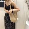 Bolso Tote para Mujer, Gran Capacidad, Bolso de Hombro de Verano, Nuevo Bolso Tejido de Paja para Exteriores, Bolso de Mujer, Venta al por Mayor Transfronteriza