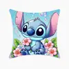 Almofada Criativa da Série Cartoon Stitch, Capa de Almofada Fofa para Casa, Quarto, Sala de Estar, Capa de Almofada de Encosto Ultramacia