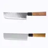 Faca Martelo Japonesa Forjada à Mão Faca de Cozinha Sushi Forjada à Mão Faca de Cozinha Neutra Faca Especial de Chef Faca de Cozinha