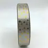 Rolo de 2,5 cm de largura para douramento de embalagens de flores pequenas, material para caixa de presente, fita, atacado em estoque