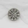 Botones Metálicos Redondos de 10 mm con Sol Lleno de Diamantes para Camisa, Botones Superiores, Accesorios para Ropa de Mujer
