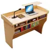 Púlpito de Discurso, Palco, Mesa de Aula Escolar para Palestras, Mesa para Guia de Vendas, Mesa de Boas-Vindas, Mesa de Mestre de Cerimônias Multifuncional, Mesa de Apresentador, Mesa para Discursos