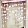 Cortina Decorativa de Puerta con División para Niños Oso Fantasía Lazo de Dibujos Animados Animal Dormitorio Entrada Cocina Media Cortina