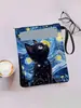 Bolsa para Libros Bolsa de Almacenamiento Portátil Cubierta Personalizada para Libros Cubierta Protectora Entusiastas de la Lectura de Libros Bolsa de Almacenamiento Impresa