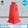 Cono de carretera de acero inoxidable, cono metálico cuadrado reflectante con peso, barrera de carretera de no estacionar, por favor no estacione, cono de tráfico