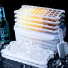 Yq0044 Molde de Silicona para Cubitos de Hielo Herramienta para Hacer Hielo Uso Casero DIY Máquina para Hacer Helados Caja de Bandeja para Cubitos de Hielo