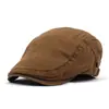 Boina Bordada con Letra gsior Nueva para Hombre y Mujer Sombrero Europeo y Americano Cuatro Estaciones Gorra Casual para Exteriores