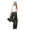 Pantalones de traje casual de pierna ancha, sueltos, adelgazantes, versátiles para mujer, nuevo diseño de verano 2026, soporta dropshipping