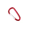 Accesorios del fabricante No. 6 Hebillas de Aleación de Aluminio Engrosadas en Forma de D, Hebilla para Joyería, Equipo de Escalada en Forma de Corazón al por Mayor, Hebilla de Calabaza para Mochila