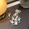Gancho de Abrazadera para Tubería Clip de Cocina Gancho Móvil sin Taladro para Fijar Toallero, Gancho Giratorio de Alta Resistencia