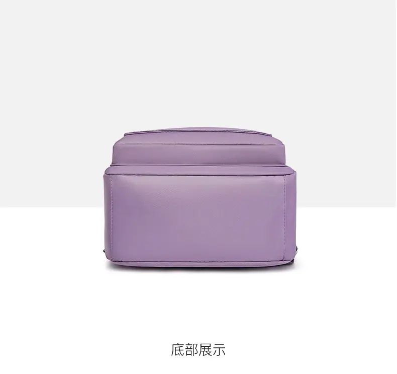 夏季新款韩版女士牛津双肩包时尚简约大容量旅行背包学生书包代发