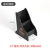Nast Shenzhen fábrica directa de ABS color sólido simple Negro Mate Caja para Dientes caja de artículos de hotel caja para cepillo de dientes