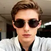 Nuevas Gafas de Sol Poligonales Sin Marco Transfronterizas para Hombres, Gafas de Estilo Europeo y Americano, Gafas de Sol con Sombrilla Anti-UV para Conducir para Mujeres