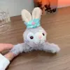 Otoño e invierno 2022 Nuevo peluche Sanrio pinza para el pelo grande Coolomi Perro Yugui pasador para la parte trasera de la cabeza Red social