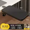 Tablero de extensión de escritorio de fibra de carbono, soporte para brazo, bandeja para teclado, para salas de juegos, no requiere taladro, ensanchado y extendido
